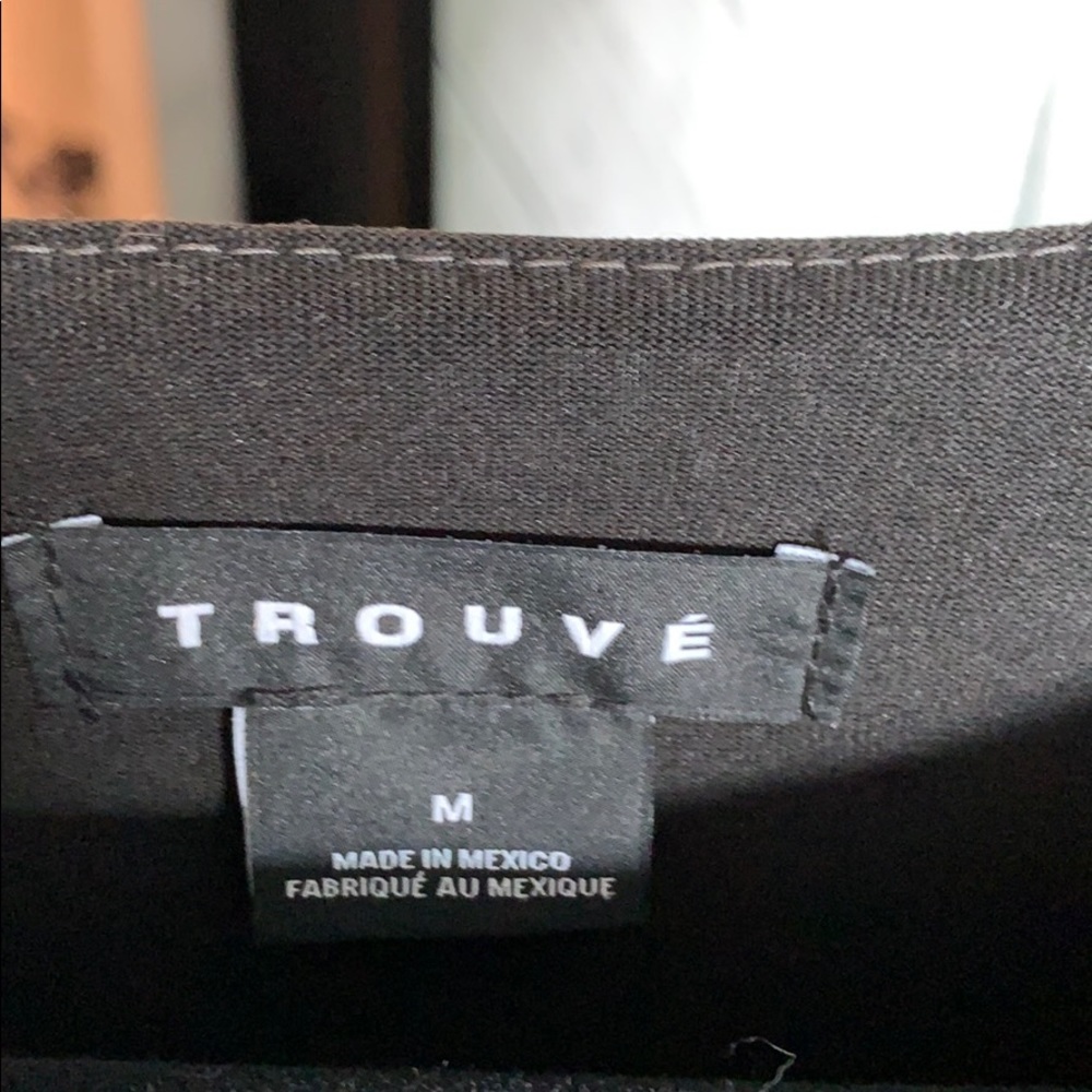 Trouvé fitted dress with a peekaboo cutout in back